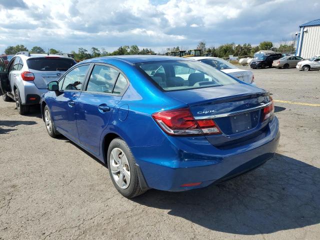 Photo 3 from auction – 2013 HONDA CIVIC LX with VIN 19XFB2F50DE078827