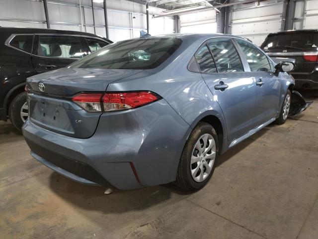 Photo 4 from auction – 2021 TOYOTA COROLLA LE with VIN 5YFEPMAE2MP269146
