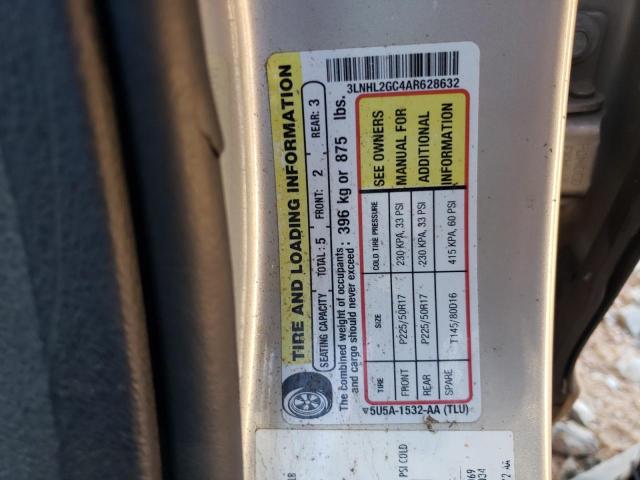 Photo 10 from auction – 2010 LINCOLN MKZ with VIN 3LNHL2GC4AR628632