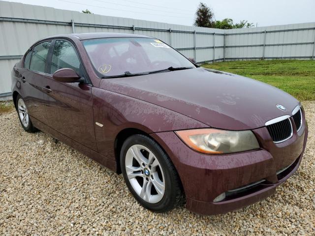 BMW 328 I 2008 with VIN WBAVA37508NL56515 - Photo from auction