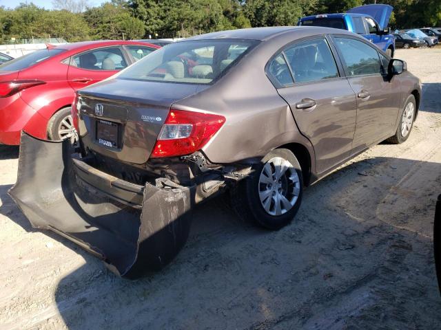 Photo 4 from auction – 2012 HONDA CIVIC LX with VIN 2HGFB2F59CH529919