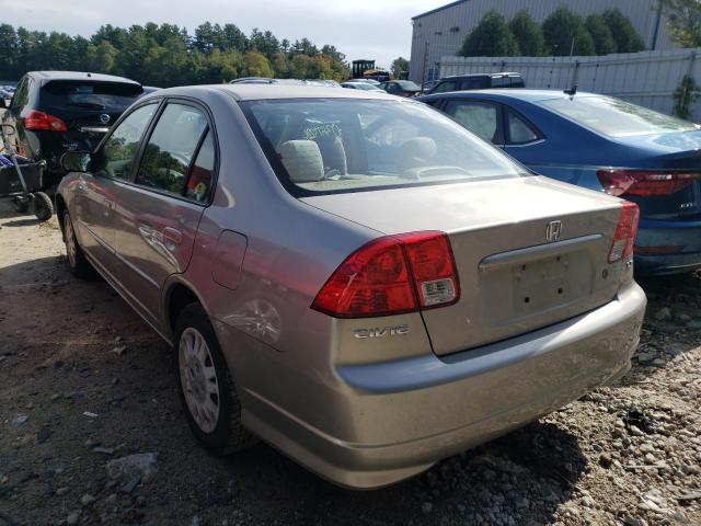 Photo 3 from auction – 2004 HONDA CIVIC LX with VIN 2HGES16554H636005