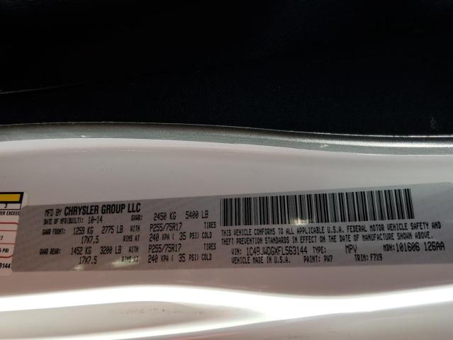 Photo 10 from auction – 2015 JEEP WRANGLER U with VIN 1C4BJWDGXFL563144