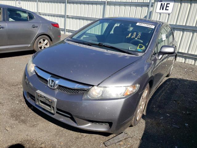 Photo 2 from auction – 2009 HONDA CIVIC LX with VIN 2HGFA16539H359160