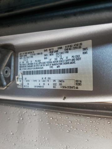 Photo 10 from auction – 2016 FORD ESCAPE SE with VIN 1FMCU9GX1GUB00325