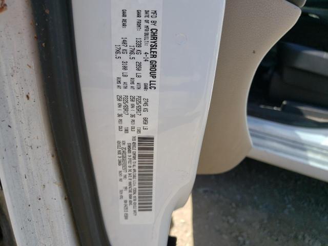 Photo 10 from auction – 2014 DODGE GRAND CARA with VIN 2C4RDGBG6ER392977