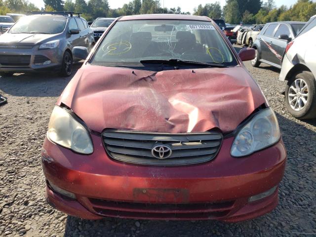 Photo 9 from auction – 2003 TOYOTA COROLLA CE with VIN 2T1BR32E43C123819