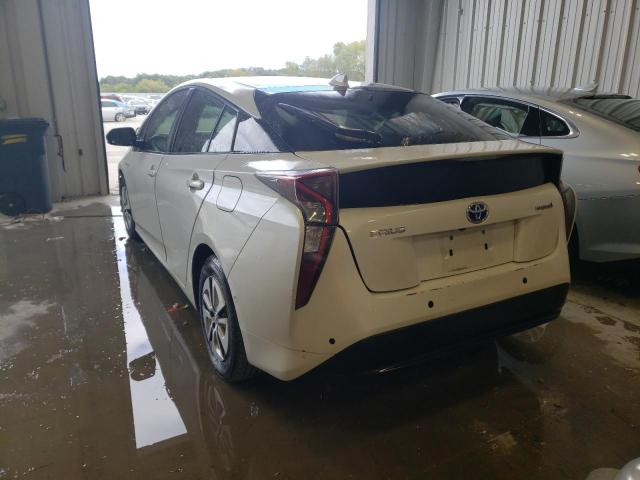 Photo 3 from auction – 2016 TOYOTA PRIUS with VIN JTDKARFUXG3524558
