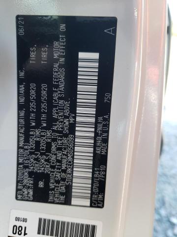 Photo 10 from auction – 2021 TOYOTA SIENNA LIM with VIN 5TDERKEC8MS056099
