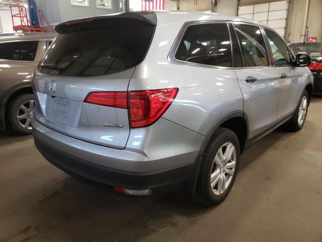 Photo 4 from auction – 2017 HONDA PILOT LX with VIN 5FNYF6H10HB082875