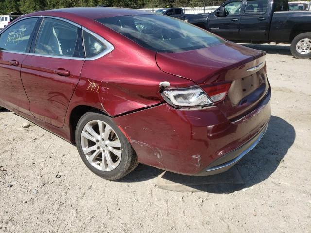 Photo 9 from auction – 2015 CHRYSLER 200 LIMITE with VIN 1C3CCCAB8FN633254