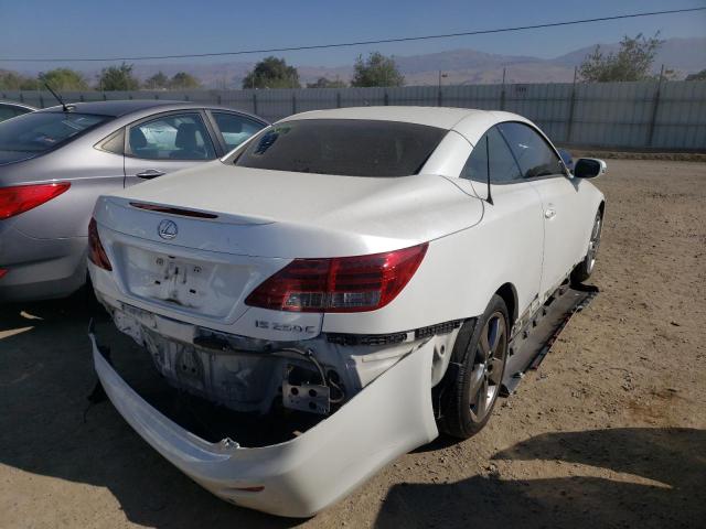Photo 4 from auction – 2011 LEXUS IS 250 with VIN JTHFF2C28B2520910