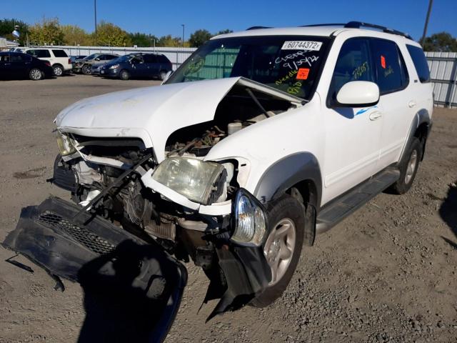 Photo 2 from auction – 2002 TOYOTA SEQUOIA SR with VIN 5TDZT34A22S059506