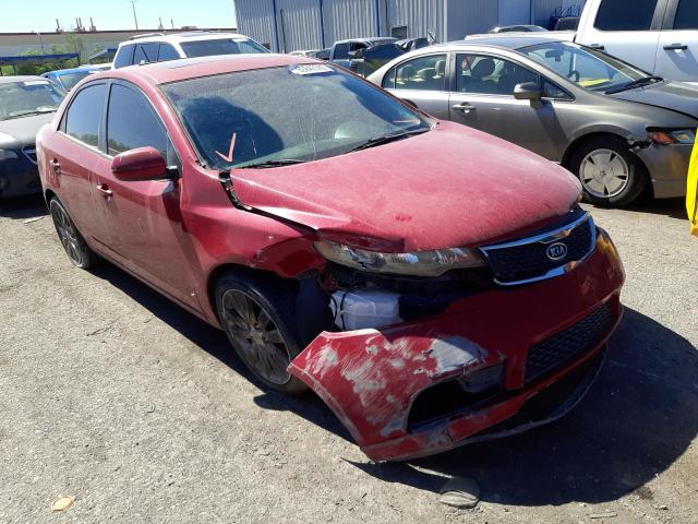 KIA FORTE SX 2013 with VIN KNAFW4A37D5689677 - Photo from auction