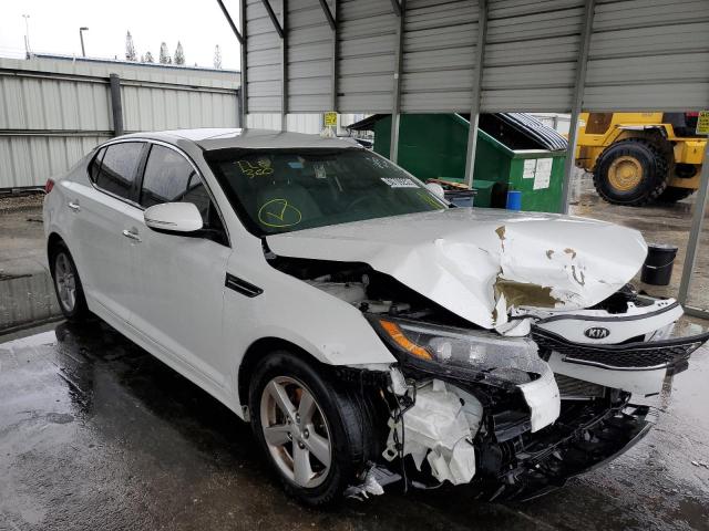 KIA OPTIMA LX 2014 with VIN 5XXGM4A74EG316450 - Photo from auction