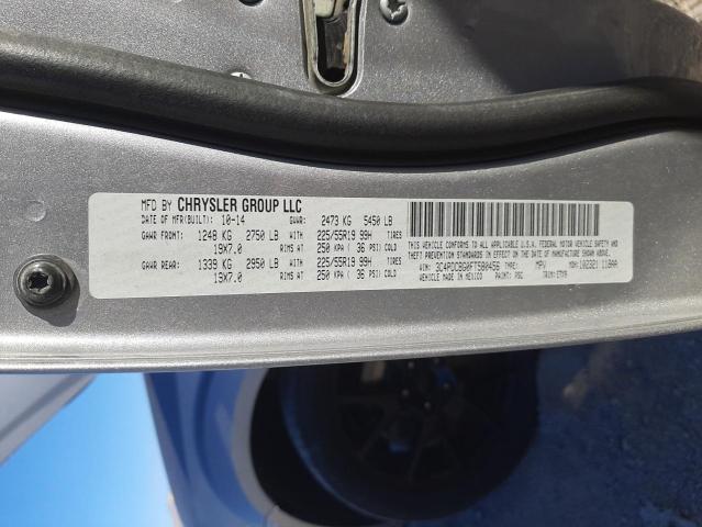 Photo 10 from auction – 2015 DODGE JOURNEY SX with VIN 3C4PDCBG0FT580456