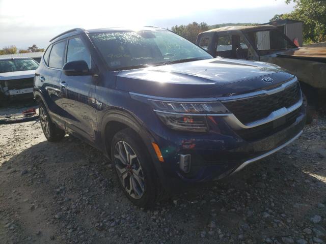 KIA SELTOS SX 2021 with VIN KNDETCA21M7051647 - Photo from auction