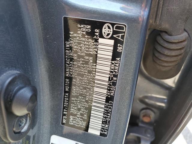 Photo 10 from auction – 2015 TOYOTA COROLLA L with VIN 2T1BURHE0FC254484