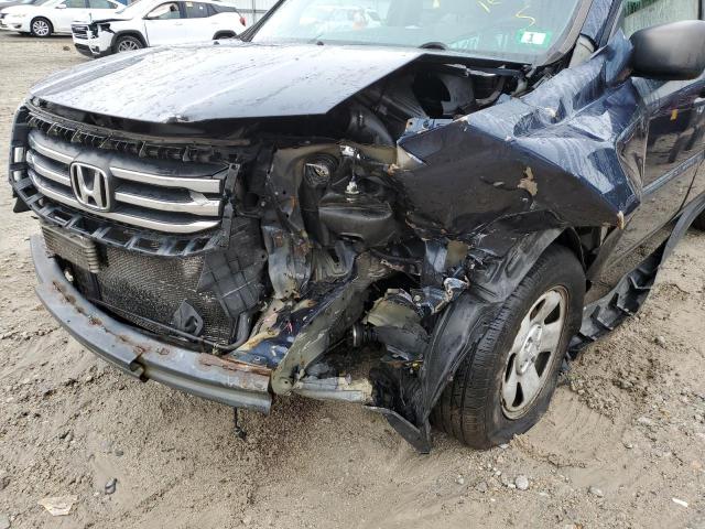 Photo 9 from auction – 2012 HONDA PILOT LX with VIN 5FNYF4H28CB035292