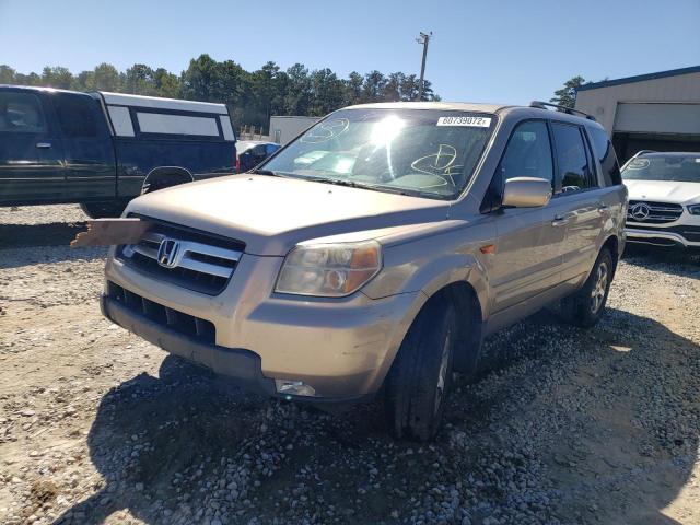 Фото 2 с аукциона – 2007 HONDA PILOT EXL с VIN 5FNYF28567B016227