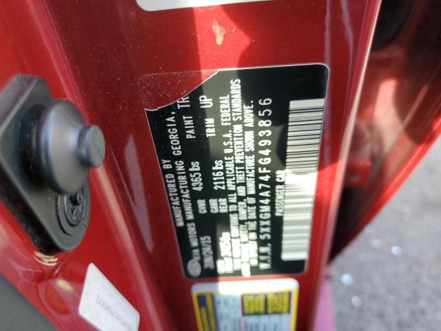 Photo 10 from auction – 2015 KIA OPTIMA LX with VIN 5XXGM4A74FG493856