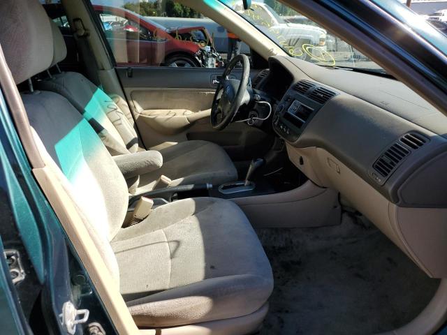 Photo 5 from auction – 2002 HONDA CIVIC EX with VIN 2HGES26762H598174