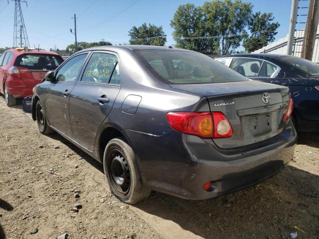 Photo 3 from auction – 2009 TOYOTA COROLLA LE with VIN JTDBL40E999079647