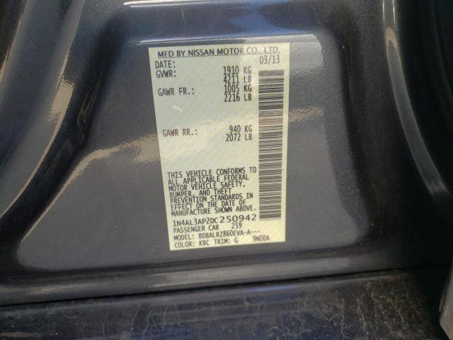 Photo 10 from auction – 2013 NISSAN ALTIMA 2.5 with VIN 1N4AL3AP2DC250942