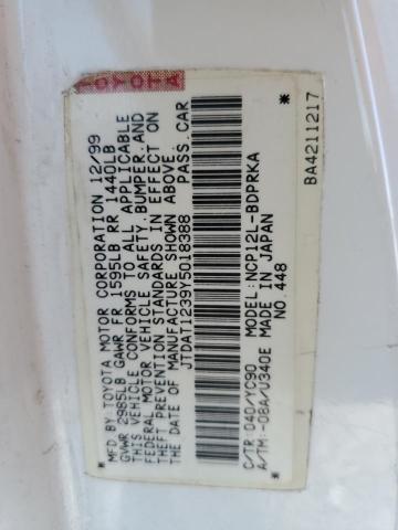 Photo 10 from auction – 2000 TOYOTA ECHO with VIN JTDAT1239Y5018388
