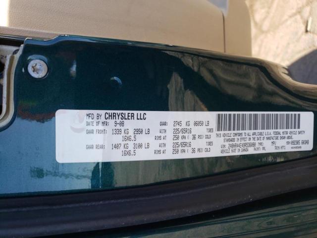Photo 10 from auction – 2009 CHRYSLER TOWN & COU with VIN 2A8HR44E49R536080
