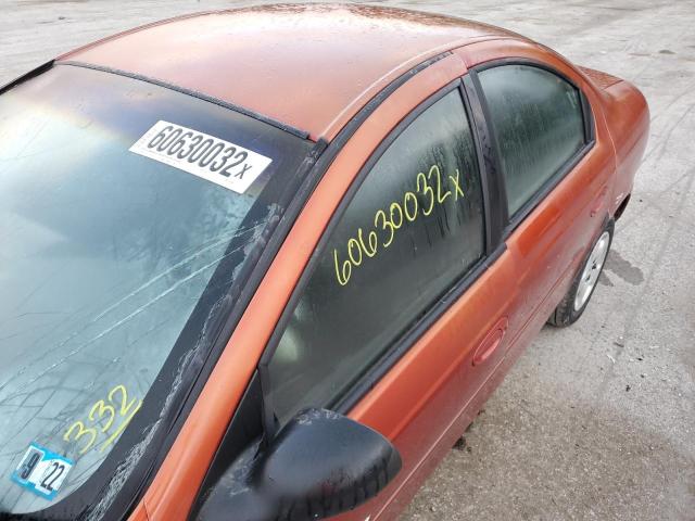 Photo 9 from auction – 2000 DODGE NEON with VIN 1B3ES46C7YD698542