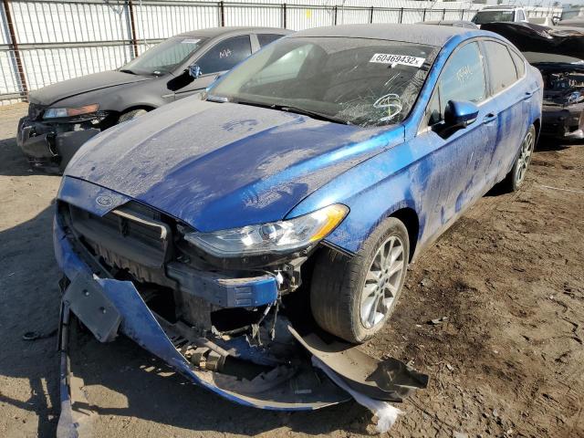Photo 2 from auction – 2017 FORD FUSION SE with VIN 3FA6P0HD9HR299485