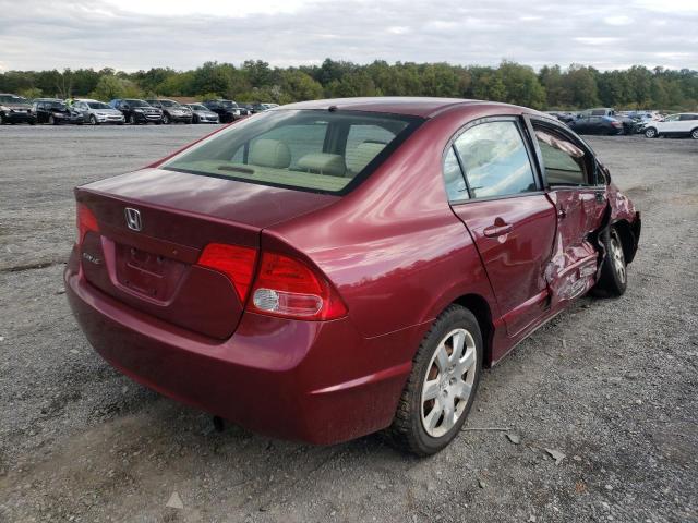 Photo 4 from auction – 2008 HONDA CIVIC LX with VIN 1HGFA16518L059778