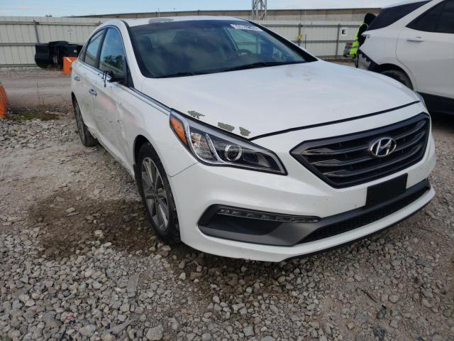 HYUNDAI SONATA SPO 2017 with VIN 5NPE34AF2HH463604 - Photo from auction
