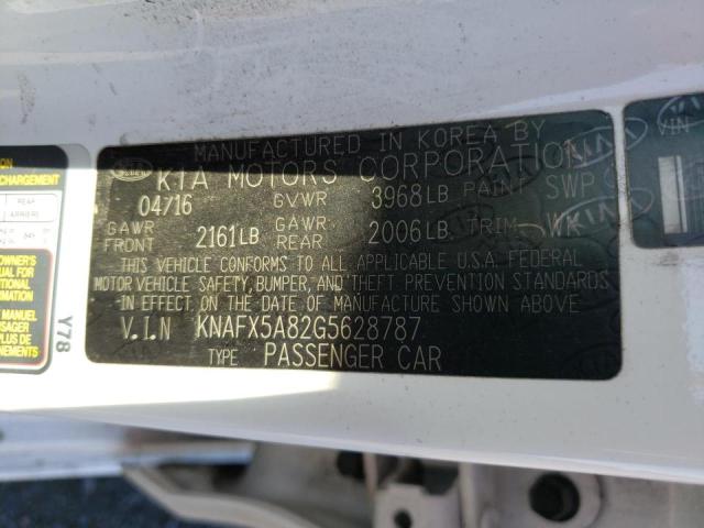 Photo 10 from auction – 2016 KIA FORTE EX with VIN KNAFX5A82G5628787