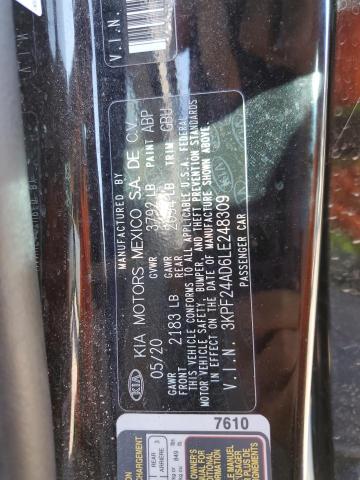 Photo 10 from auction – 2020 KIA FORTE FE with VIN 3KPF24AD6LE248309