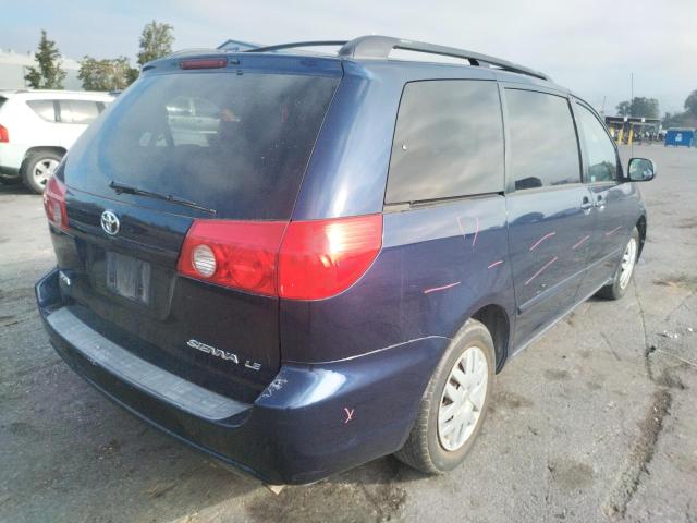 Photo 4 from auction – 2007 TOYOTA SIENNA CE with VIN 5TDZK23C17S020140