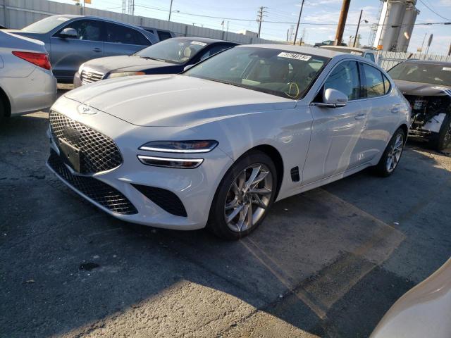 GENESIS G70 BASE 2022 with VIN KMTG34TAXNU094553 - Photo from auction