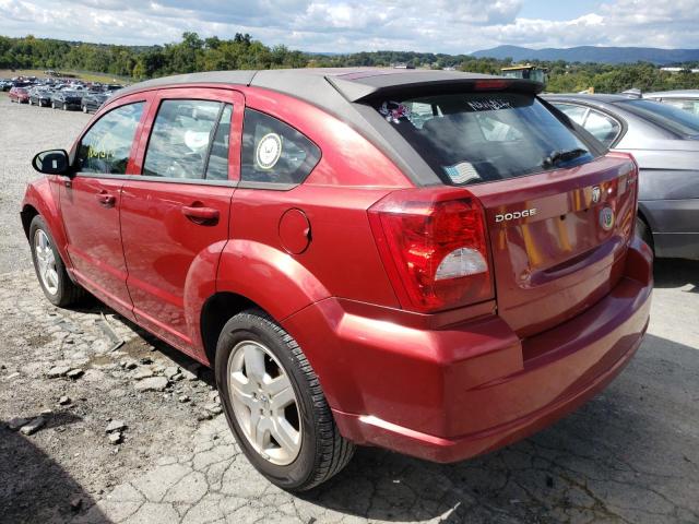 Photo 3 from auction – 2009 DODGE CALIBER SX with VIN 1B3HB48A69D198141