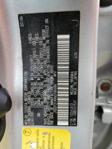 Photo 10 from auction – 2006 TOYOTA HIGHLANDER with VIN JTEEP21AX60186686