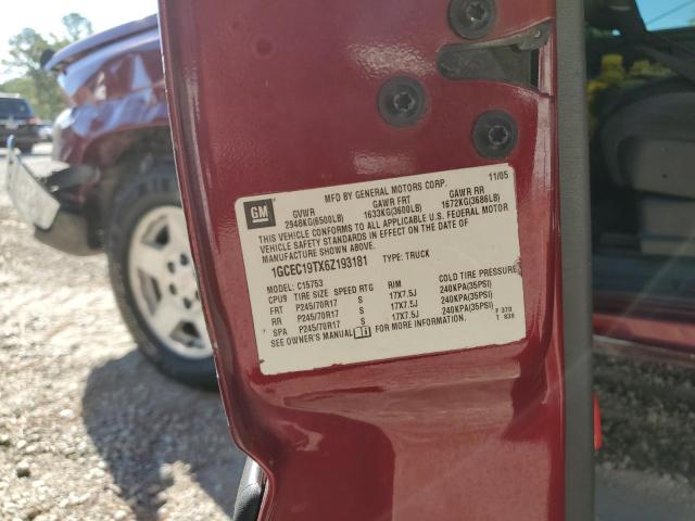 Photo 10 from auction – 2006 CHEVROLET SILVERADO with VIN 1GCEC19TX6Z193181