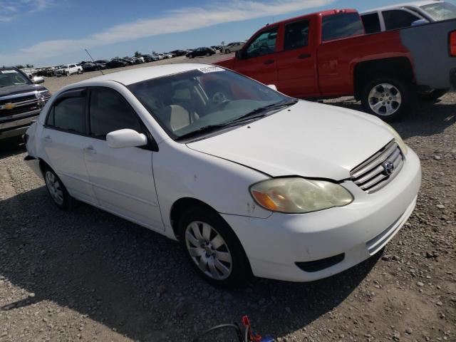 TOYOTA COROLLA CE 2003 with VIN JTDBR32E330017498 - Photo from auction