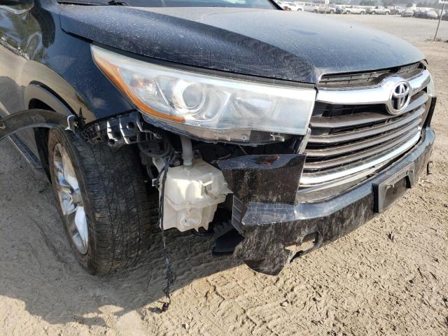 Photo 9 from auction – 2015 TOYOTA HIGHLANDER with VIN 5TDDKRFH7FS117223
