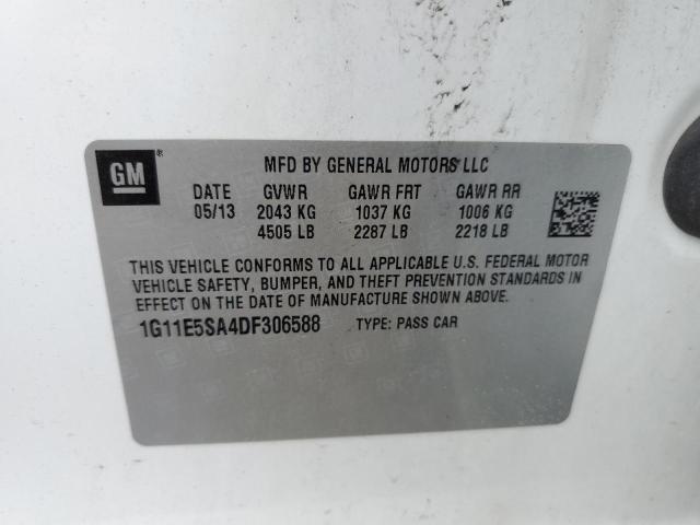 Photo 10 from auction – 2013 CHEVROLET MALIBU 2LT with VIN 1G11E5SA4DF306588