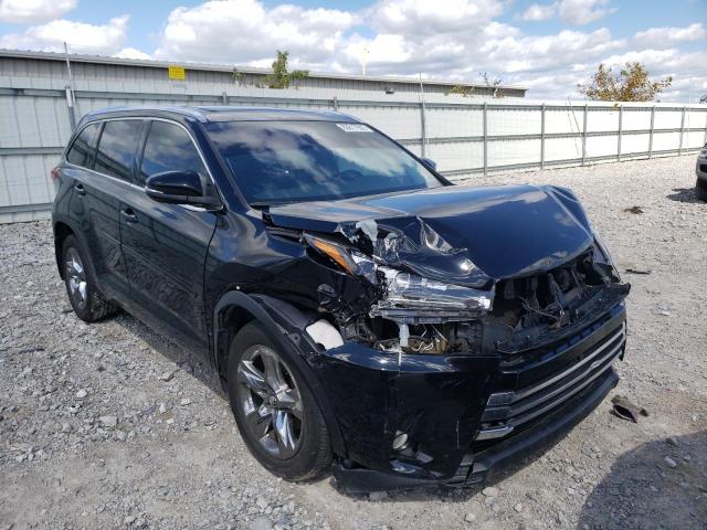 TOYOTA HIGHLANDER 2018 with VIN 5TDDZRFH8JS491540 - Photo from auction