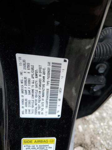 Photo 10 from auction – 2010 ACURA TL with VIN 19UUA8F50AA006930