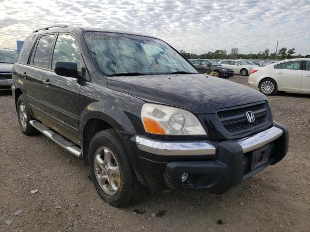 HONDA PILOT EXL 2004 with VIN 2HKYF18594H521685 - Photo from auction