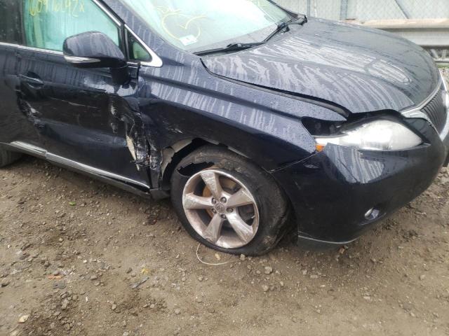 Photo 9 from auction – 2010 LEXUS RX 350 with VIN 2T2BK1BA5AC037997