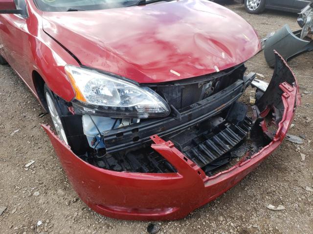 Photo 9 from auction – 2013 NISSAN SENTRA SL with VIN 3N1AB7AP4DL797142