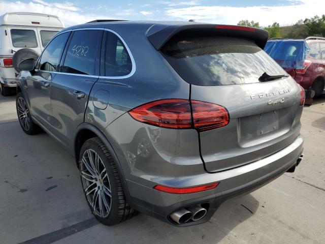 Photo 3 from auction – 2016 PORSCHE CAYENNE SE with VIN WP1AE2A27GLA58065